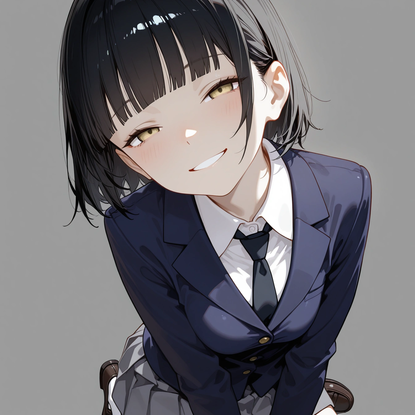 連続1枚絵でブレザー制服 6