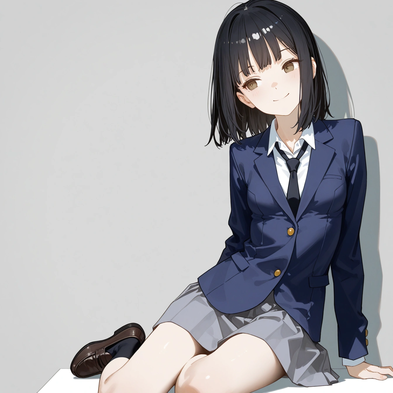 連続1枚絵でブレザー制服 22