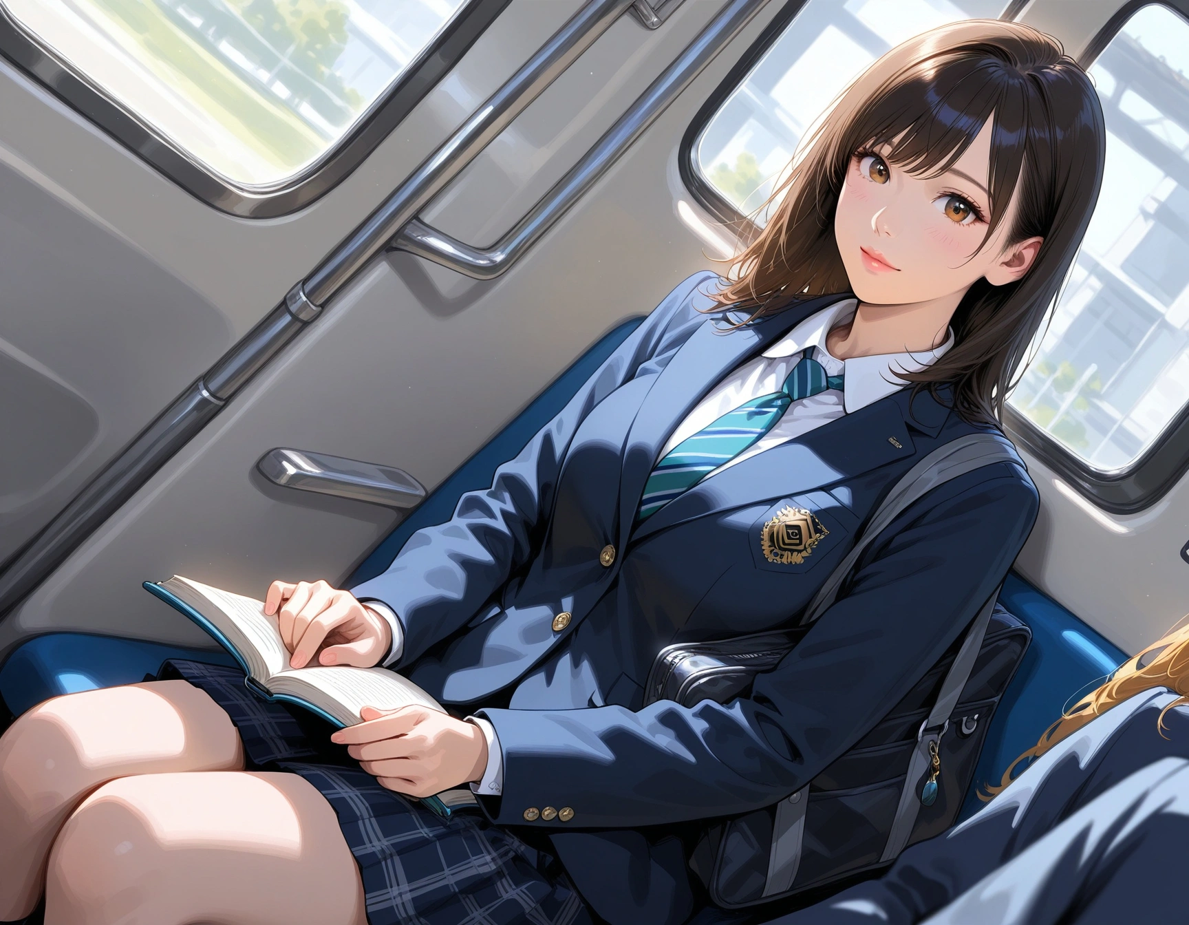 生活指導は強制中出し33 (電車内)おかわり 3