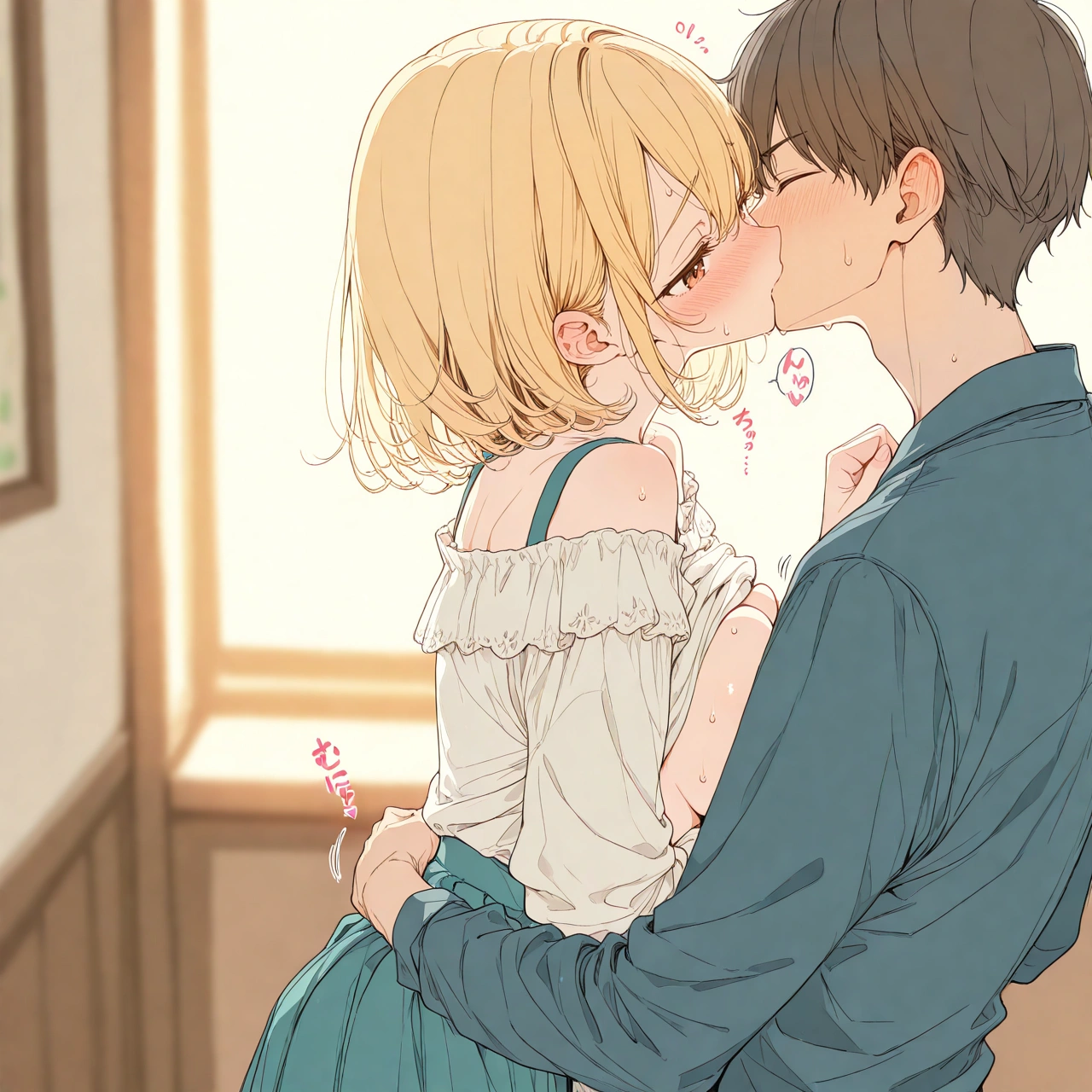 金髪ショートの彼女とイチャラブえっち！ 2