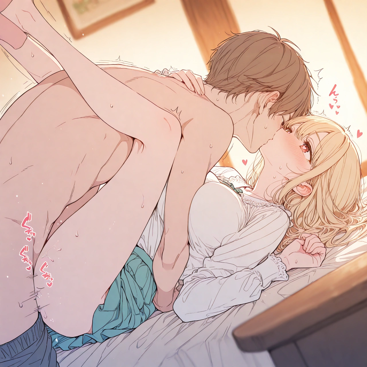 金髪ショートの彼女とイチャラブえっち！ 10