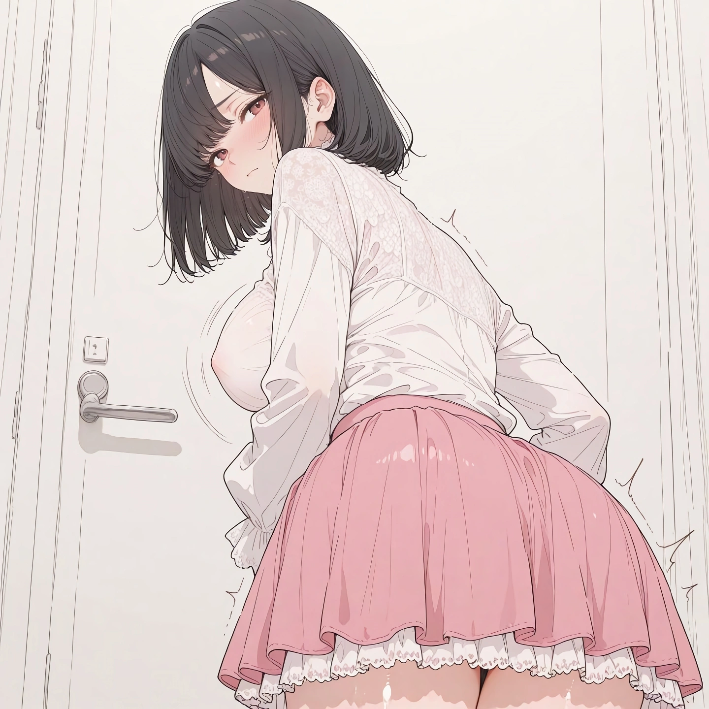 クンニで感度を高めて、バックで完全屈服のミハネさん 2