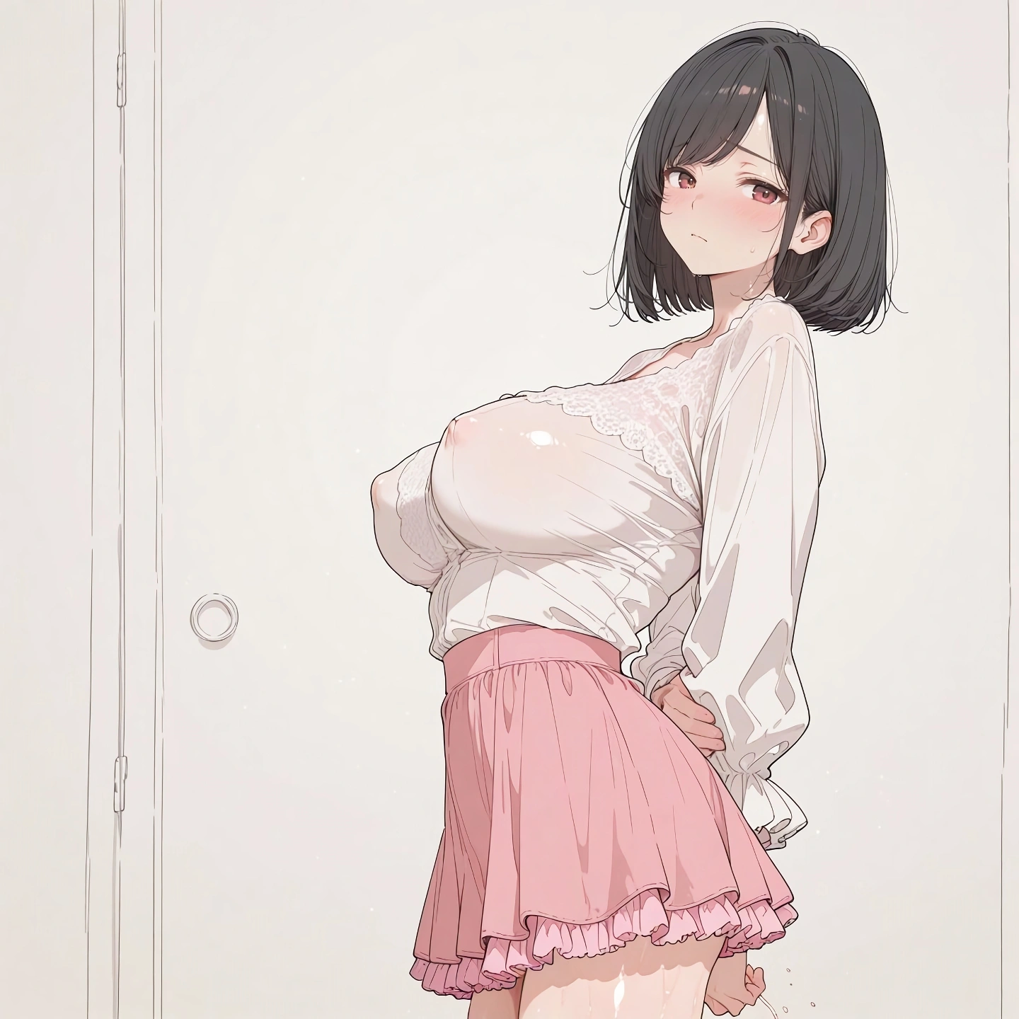 不倫体質の敏感カラダ、乳首とマ●コの2点責めで母乳噴射 2