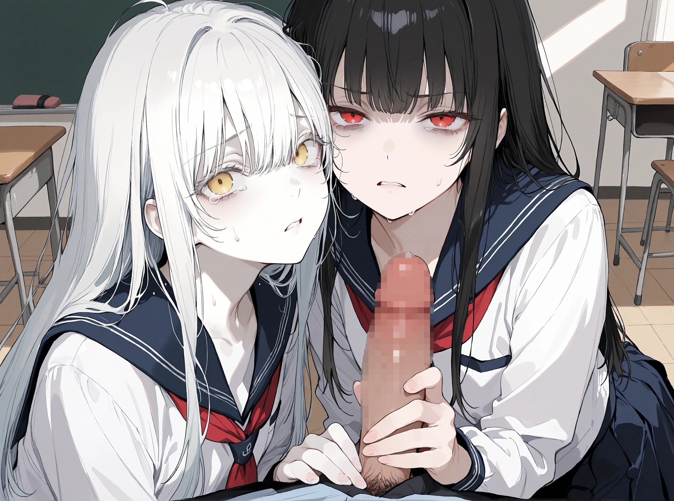 オリジナル　黒白百合少女 6