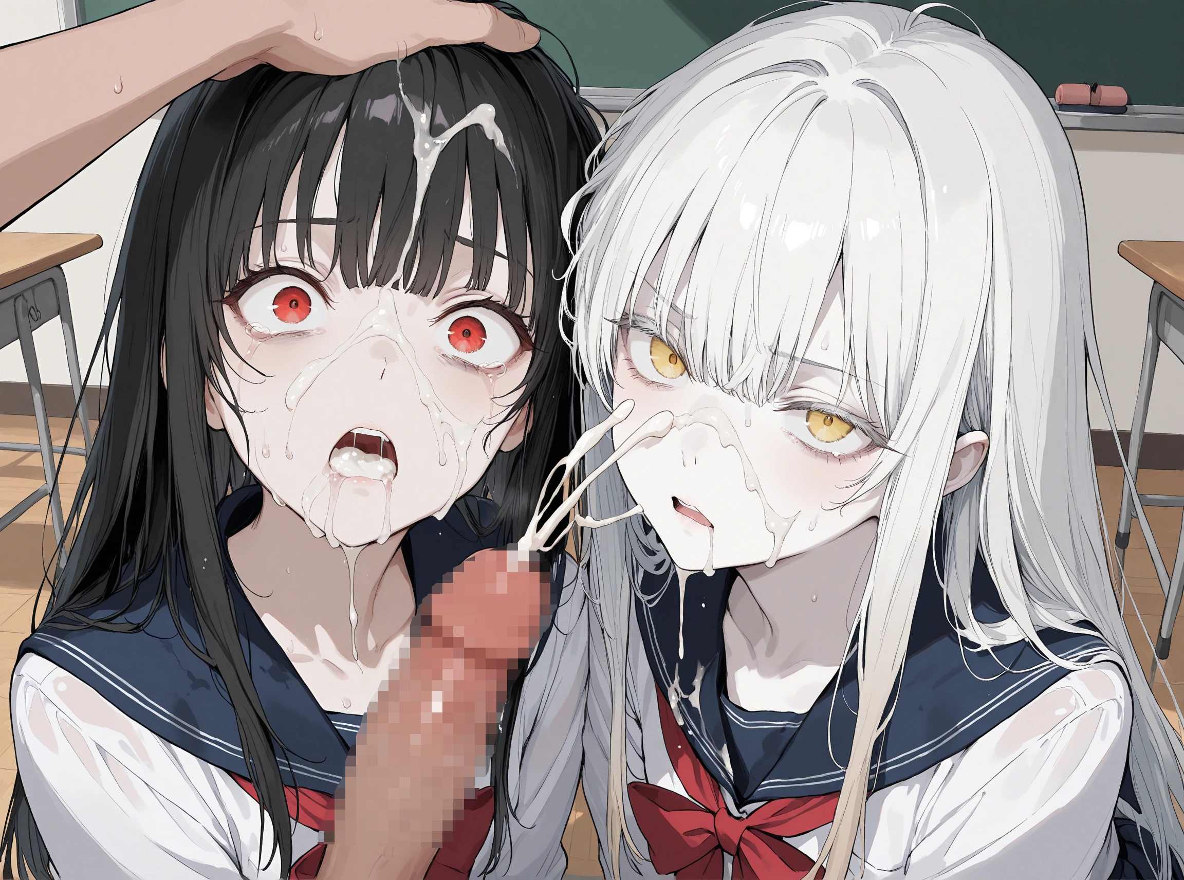 オリジナル　黒白百合少女 20
