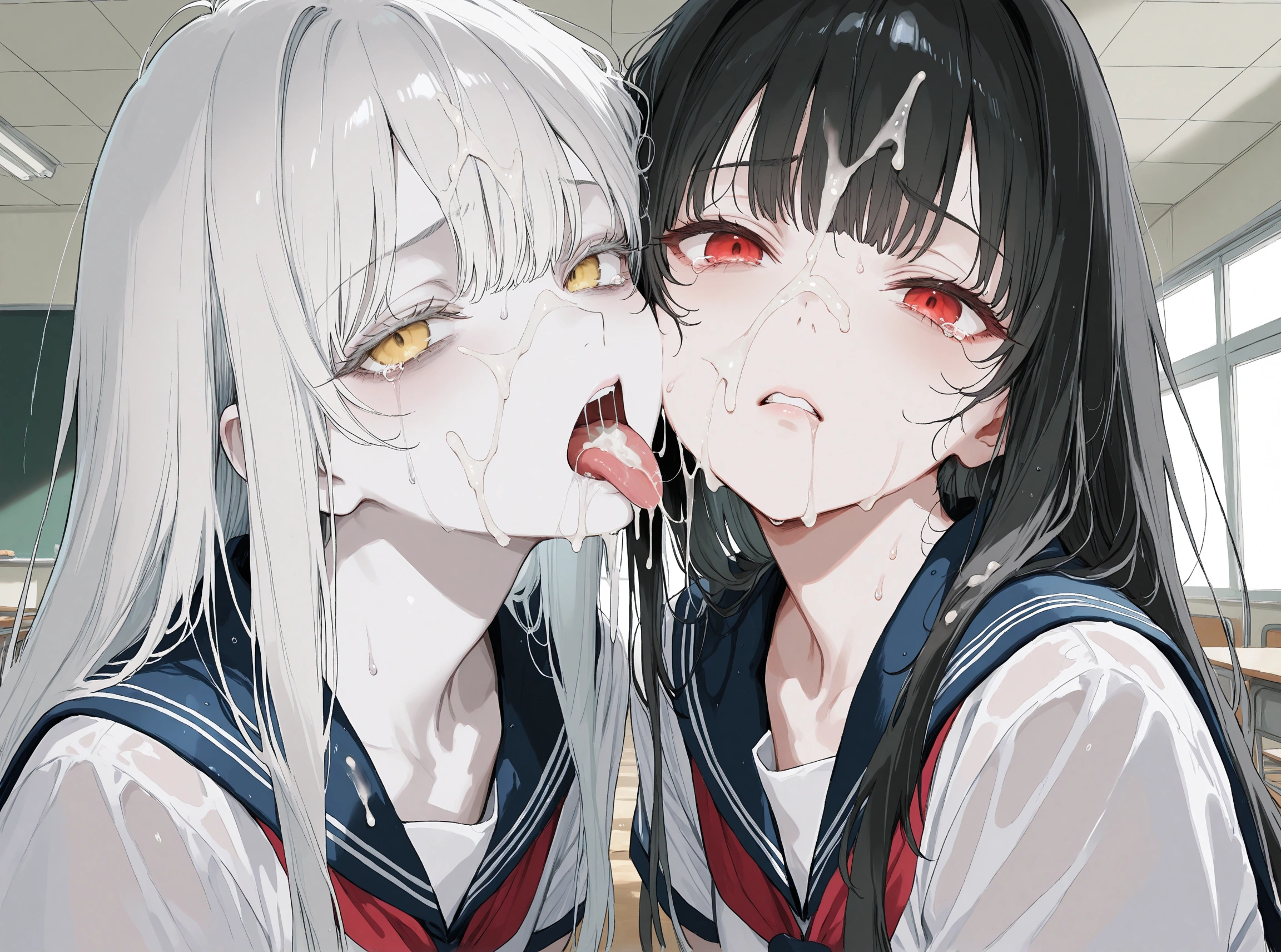 オリジナル　黒白百合少女 29