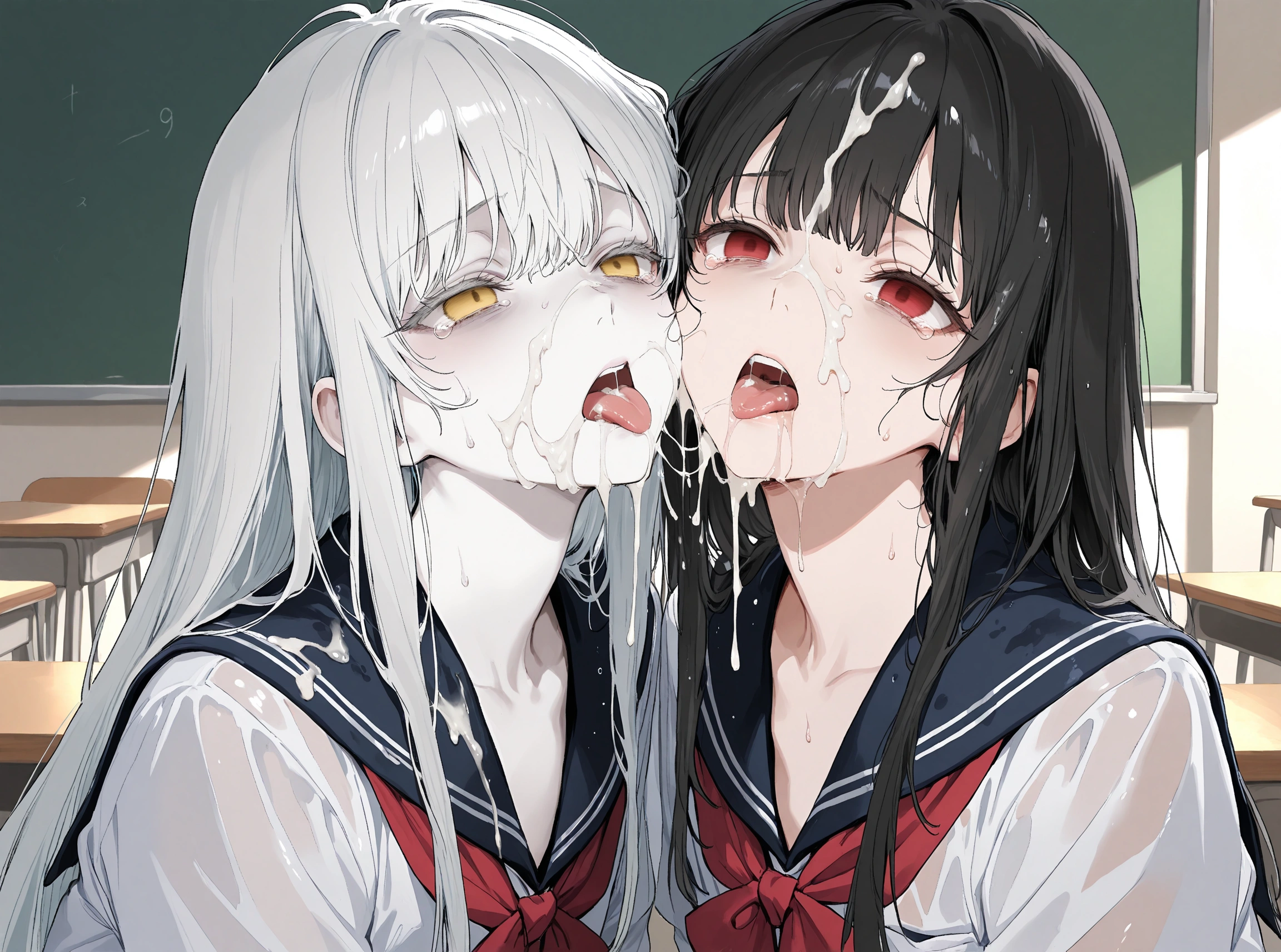 オリジナル　黒白百合少女 30