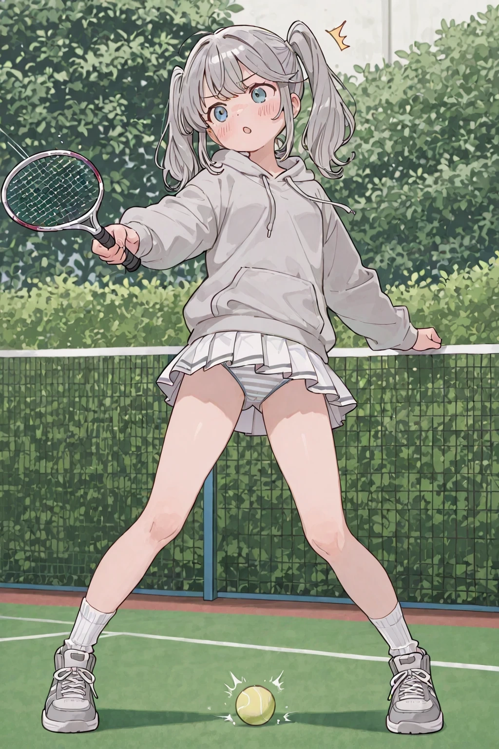 テニス娘と正常位 6