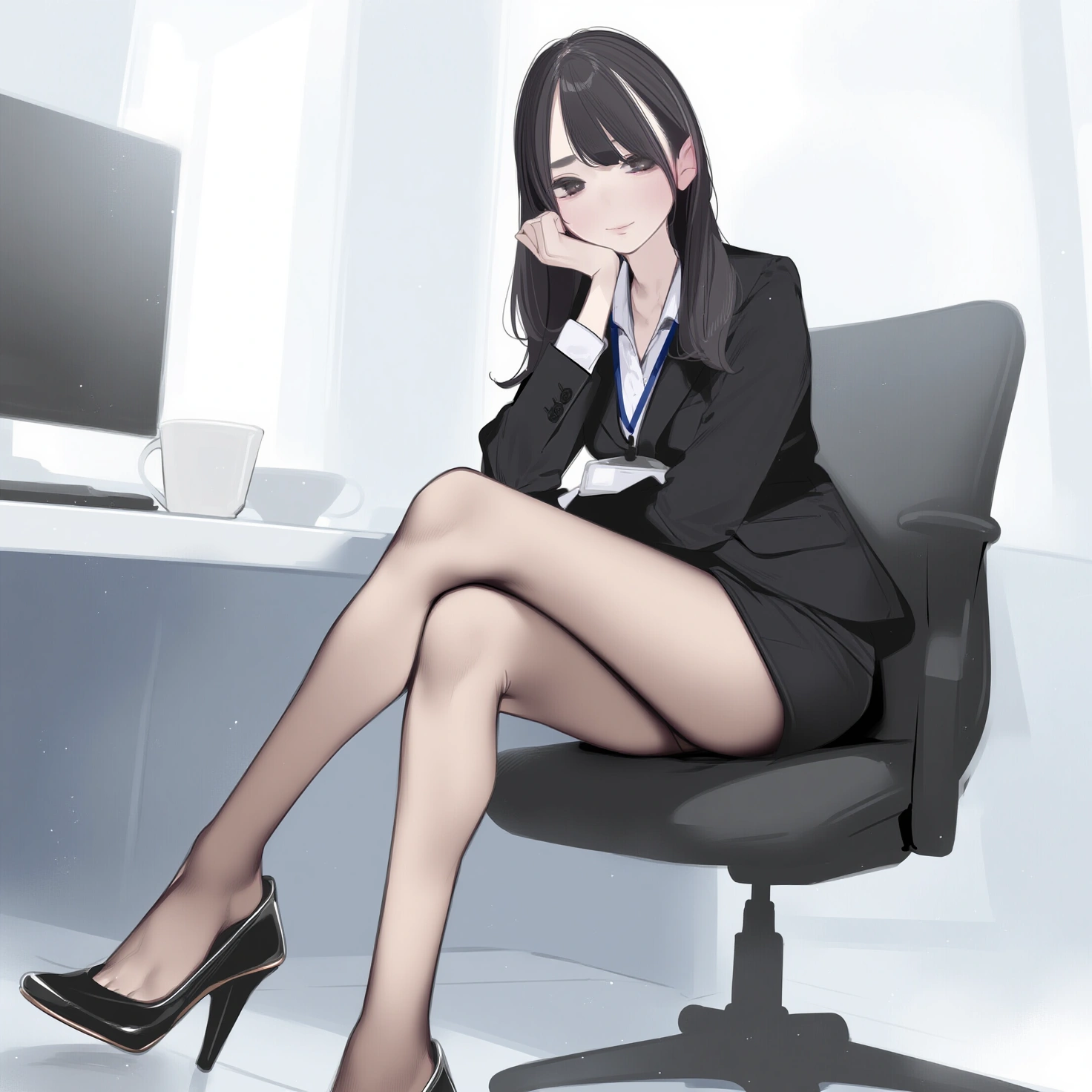 【リクエスト】パンストOLちゃん♪ 2