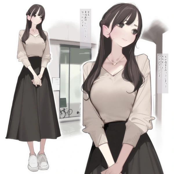 【リクエスト】可愛い系巨乳人妻×町内会長♪ の表紙